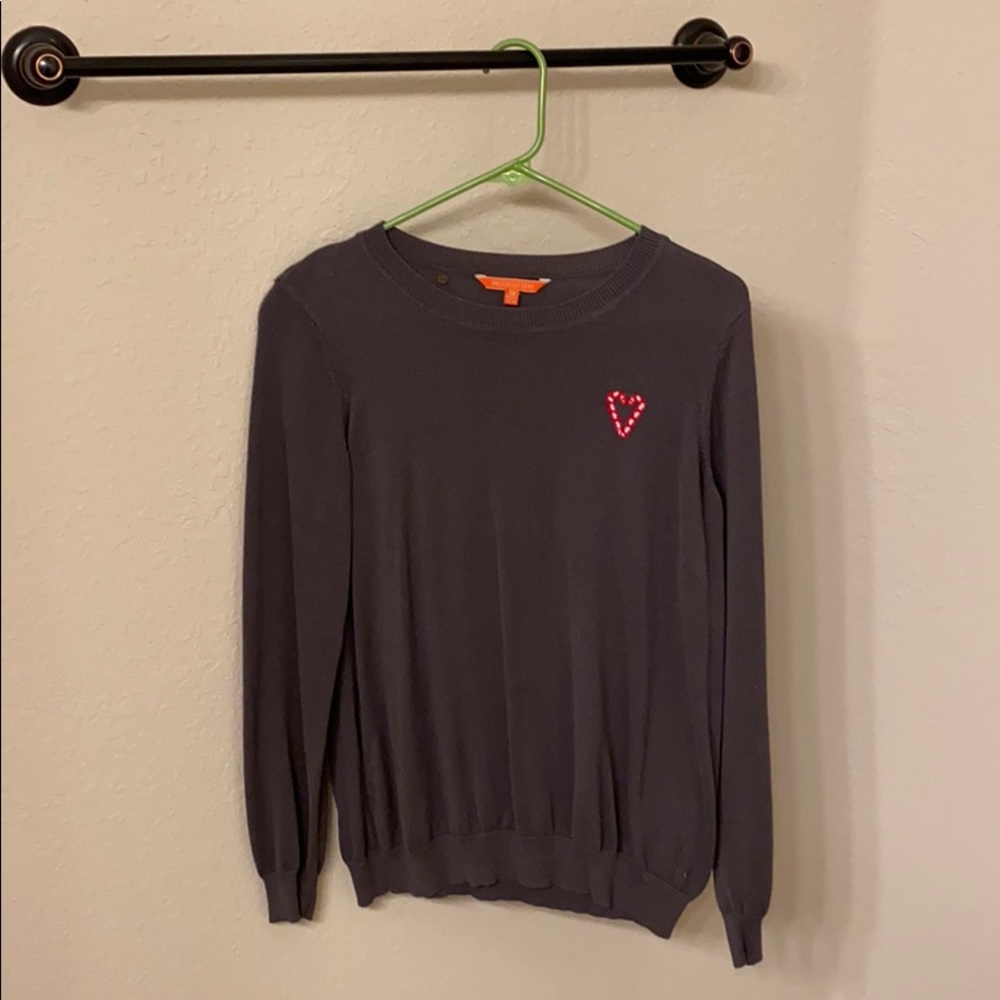 EUC ModCloth Candy Cane Sweater